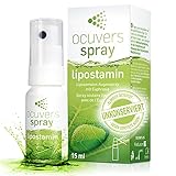 Ocuvers Lipostamin Augenspray - mit Euphrasia – 15ml Augenspray gegen...