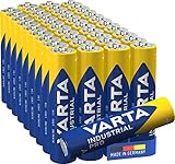 VARTA Batterien AAA, 40 Stück, Industrial Pro, Alkaline Batterie, 1,5V,...