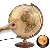 ORBIT Globes & Maps - Retro Leuchtglobus im antiken Stil - 30cm...