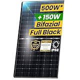 EPP 500W Solarmodul 500W Bifazial Glas-Glas Photovoltaik Solarpanel