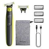 Philips OneBlade 360 Face - Elektrischer Bartschneider und Rasierer, 2x...