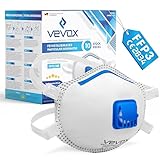 VEVOX® FFP3 Maske mit Ventil – 5er, 10er oder 20er Set – Staubmaske...