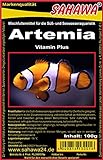 Sahawa Frostfutter Artemia 5X 100g Blister Fischfutter Vitamin+