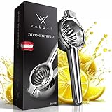 VALUXE® Premium Zitronenpresse Edelstahl - Hand Zitruspresse für...