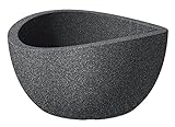 Scheurich Wave Globe Bowl, runde Pflanzschale aus Kunststoff,...