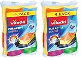 Vileda PurActive Colors Reinigungsschwämme, entfernen selbst...