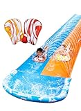 JOYIN 32,5ft/990,6cm Ultralange Doppelte Wasserrutsche, Rasen-Wasserrutsche...