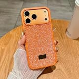 XCuihulle Glitzer Hülle für iPhone 17 Pro Handyhülle Silikon Case Bling...