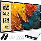 Osoeri Leinwand Beamer 120 Zoll, 16:9 HD Faltbarer Beamer Leinwand,...