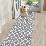 SHACOS Teppich Läufer, rutschfest, Waschbar, Teppichläufer Flur 50x150...