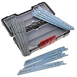 Bosch Professional 15tlg. Säbelsägeblatt Wood and Metal Set (für Holz...