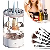 Elektrischer Make Up Pinselreiniger Trockner, Make Up Pinselreiniger USB...