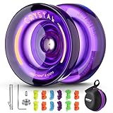 Professional Responsive YoYo K2 Crystal Purple, Langlebiges Kunststoff-YoYo...