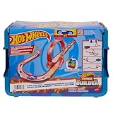 Hot Wheels Trackset, Trackset im Feuer-Design mit einem Hot Wheels...