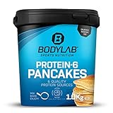 Protein Pancake Mix Bodylab24 Protein-6 Pancakes Vanille 1kg, Pfannkuchen...