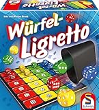 Schmidt Spiele 49611 Würfel Ligretto, Würfelspiel