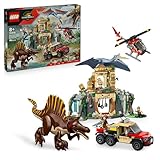 LEGO Jurassic World Spinosaurier & Quetzalcoatlus: Hubschrauber-Einsatz –...