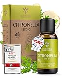 Heldengrün® BIO Citronellaöl [100% NATURREIN] Dermatologisch getestet -...