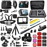 Zubehör kompatibel mit GoPro Hero 13 Black: Tragetasche, wasserdichtes...