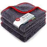 Glart 443TP Mikrofasertücher 3er Set – 600 GSM – 40x40 cm –...
