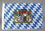 Buddel-Bini Bootsflagge Bayern 30 x 45 cm in Profiqualität Flagge...