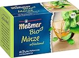 Meßmer Bio Minze | erfrischend | 18 Teebeutel | Vegan | Glutenfrei |...