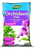 Westland Orchideen Erde, 4 l – Blumenerde für gesundes Wachstum,...