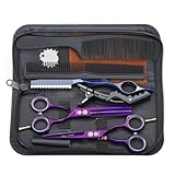 Purple Dragon Haarschere 5,5Zoll Profi Friseurschere Friseurscheren set...