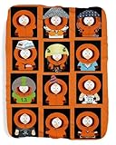 South Park Faces of Kenny Sherpa-Decke, offizielles Lizenzprodukt, Orange,...