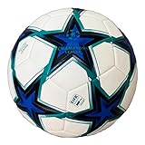 Tych3L Offizieller Fußballball, Größe 12,7 cm, Blau / Grün / Weiß