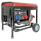 Matrix PG 7000D Notstromaggregat Diesel Stromerzeuger Stromgenerator 400V...