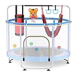 Brolteja 150cm Kindertrampolin,verstellbares Baby-Kleinkind-Trampolin mit...