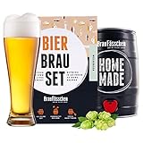 Braufässchen | Bierbrauset zum selber brauen | Weißbier im 5L Fass | In 7...