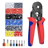 Behiruch Crimpzange Aderendhülsen Set, mit 1300 Stück Aderendhülsen,...
