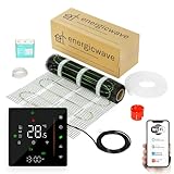 Elektrische Fußbodenheizung 150 W/m² – Heizmatte Komplettset mit...