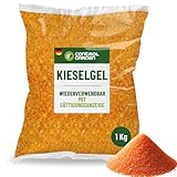 CONTROL GARDEN Silica Gel Orange 1 KG | Silikagel Feuchtigkeitsabsorber...