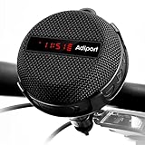 Adiport Fahrrad Bluetooth Lautsprecher,Fahrgeschwindigkeit,Akkuleistung und...