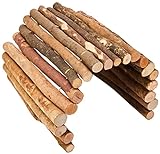 Kerbl Holzbrücke (Material Naturbelassenes Holz, L x B 50 x 30 cm,...