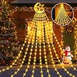 Possily Christbaumbeleuchtung Lichterkette Christmas 3,5M 9 Stränge 346...