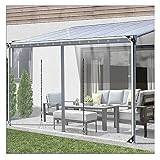 Strapazierfähige, wasserdichte PVC-Planen mit Ösen, transparentes...