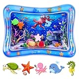 Aolso Wassermatte Baby,Aufblasbare Spielmatten 66 x 50cm,befüllbar mit...