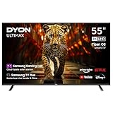 DYON ULTIMAX 55U-TI - 55 Zoll (139 cm) Fernseher (4K Ultra-HD Smart TV,...