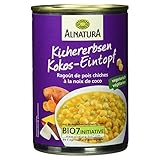 Alnatura Bio Kichererbsen Kokos-Eintopf, 400g