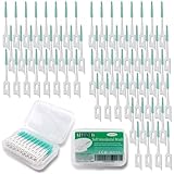 YEERSUO 200 Stück, Weiche Interdentalbürsten, Zahnstocher-Bürste...