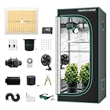 MARS HYDRO TS1000 Growzelt Komplettset mit Digitaler Temperatur und...
