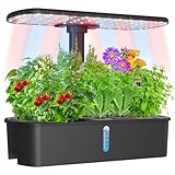 Yoocaa Hydroponisches Anzuchtsystem für 12 Pflanzen, Indoor-Kräutergarten...