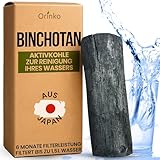 ORINKO Japanischer Binchotan, Kishu Bio 1 x (25 g) | Ubame Eiche von...