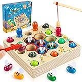 COOLJOY Magnetisches Angelspiel Montessori Spielzeug ab 2 Jahre...