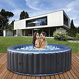 Miweba MSpa aufblasbarer Whirlpool Outdoor Bergen C-BE061 | Rund ⌀ 204.0...