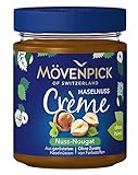 Mövenpick Haselnuss Crème Nuss-Nougat, Premium Nuss-Brotaufstrich, 300g